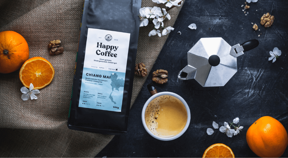 Säurearmer Kaffee - Happy Coffee